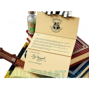 Конструктор King Harry Potter 77002 Символы Хогвартса: коллекционное издание картинка 5